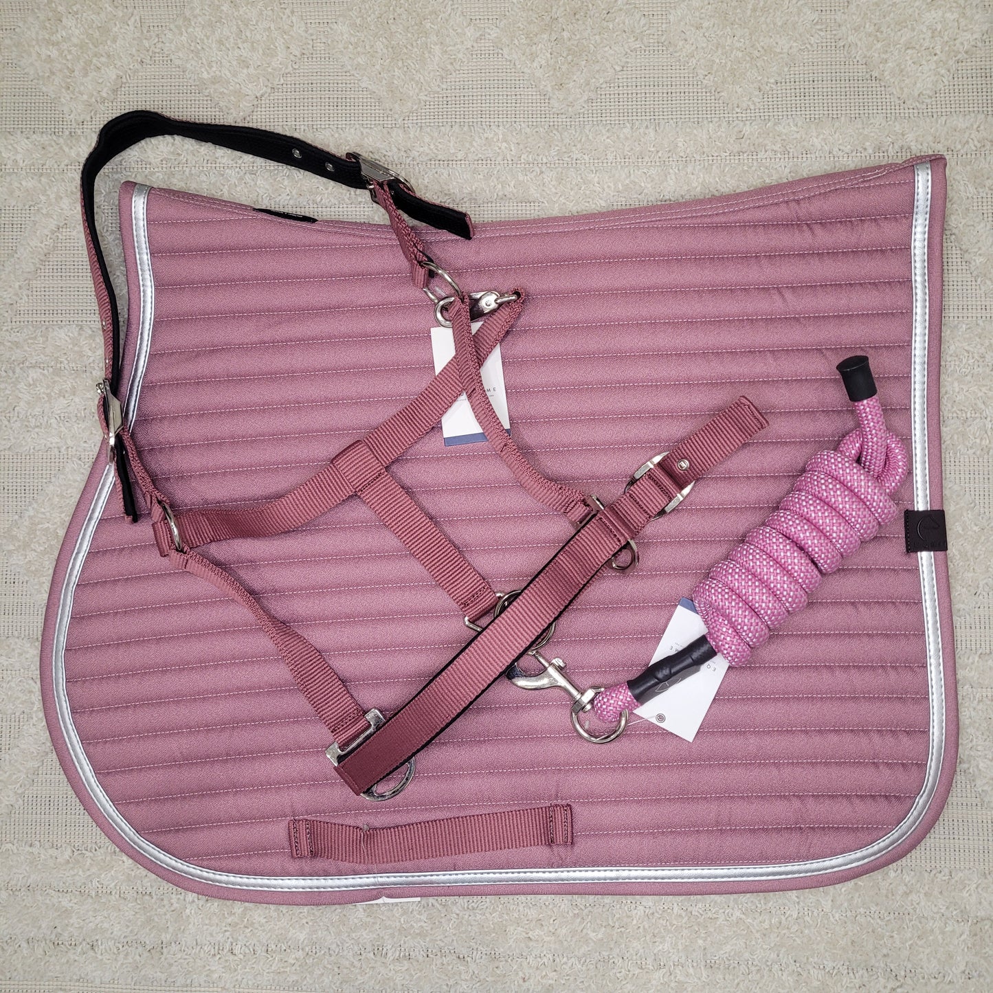 Tapis Spring EQUITHEME rose