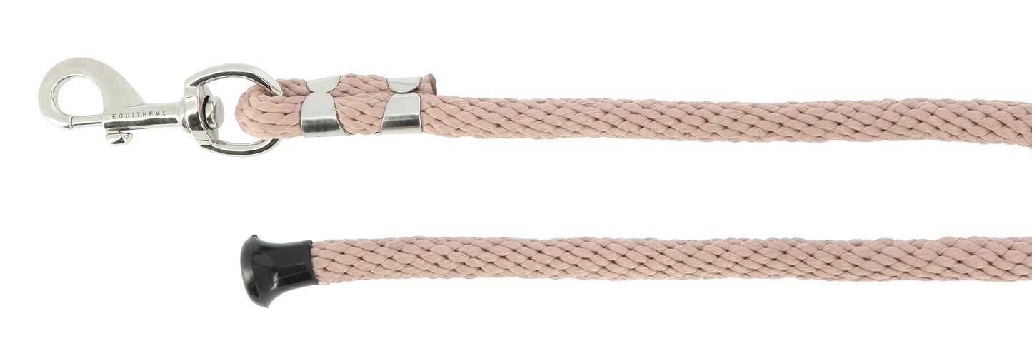 Longe EQUITHEME Soft vieux rose