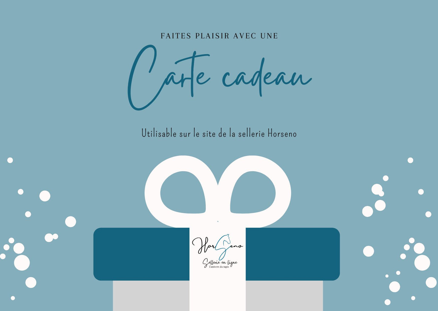 Carte cadeaux Horseno