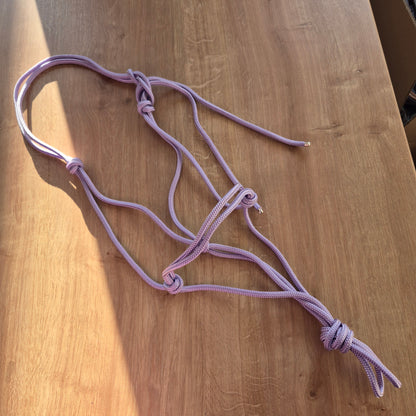 Licol éthologique lilas