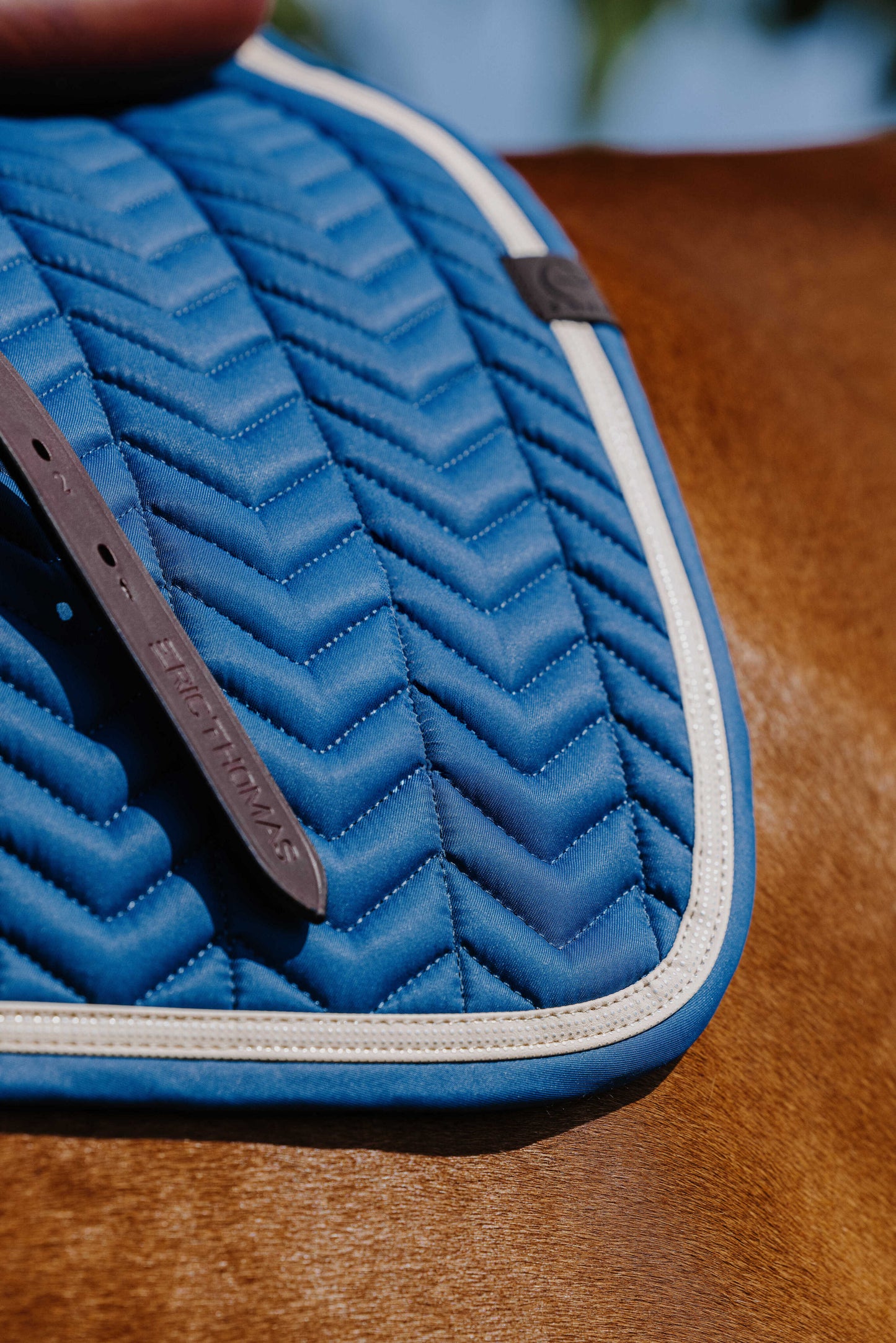 Tapis poney Softypop EQUITHEME bleu pétrole