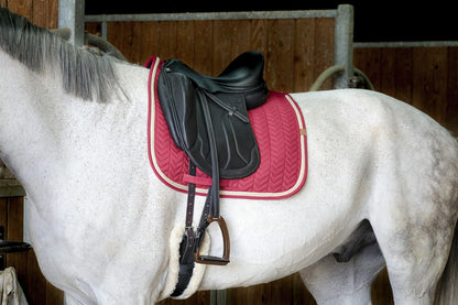 Tapis dressage Softy EQUITHEME bordeaux