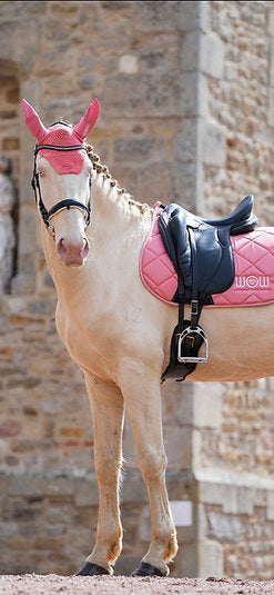 Tapis Horse Care WOW store rose clair
