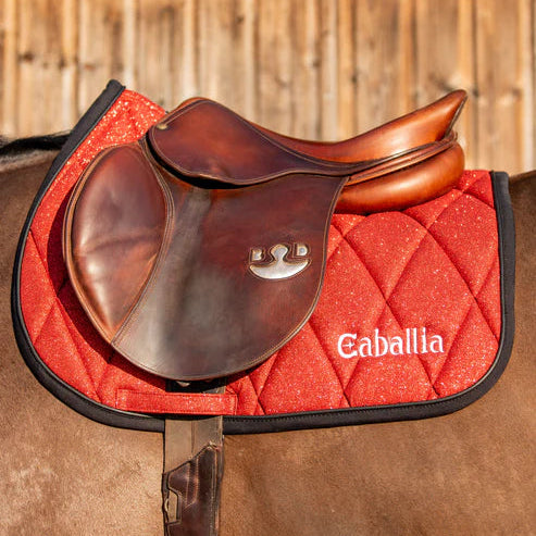 Tapis Glitter CABALLIA orange