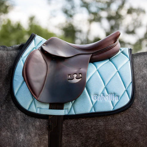 Tapis Glitter CABALLIA bleu clair