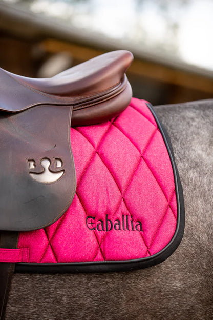 Tapis Glitter CABALLIA framboise