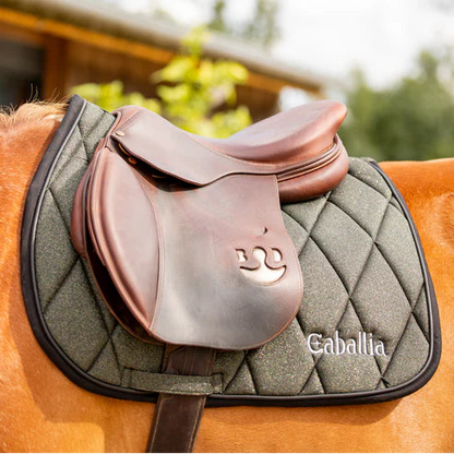 Tapis Glitter CABALLIA kaki