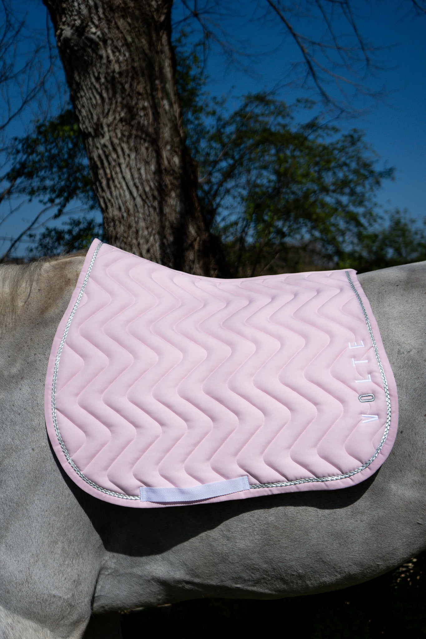 Tapis dressage Volte Le Pétillant rose