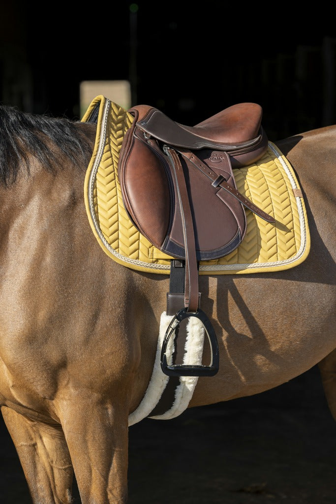 Tapis Softy EQUITHEME moutarde