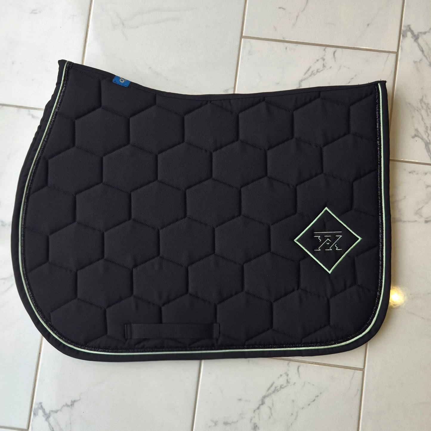 Tapis Accents OXXER noir vert clair