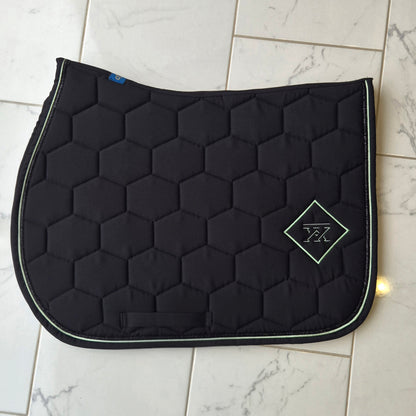 Tapis Accents OXXER noir vert clair