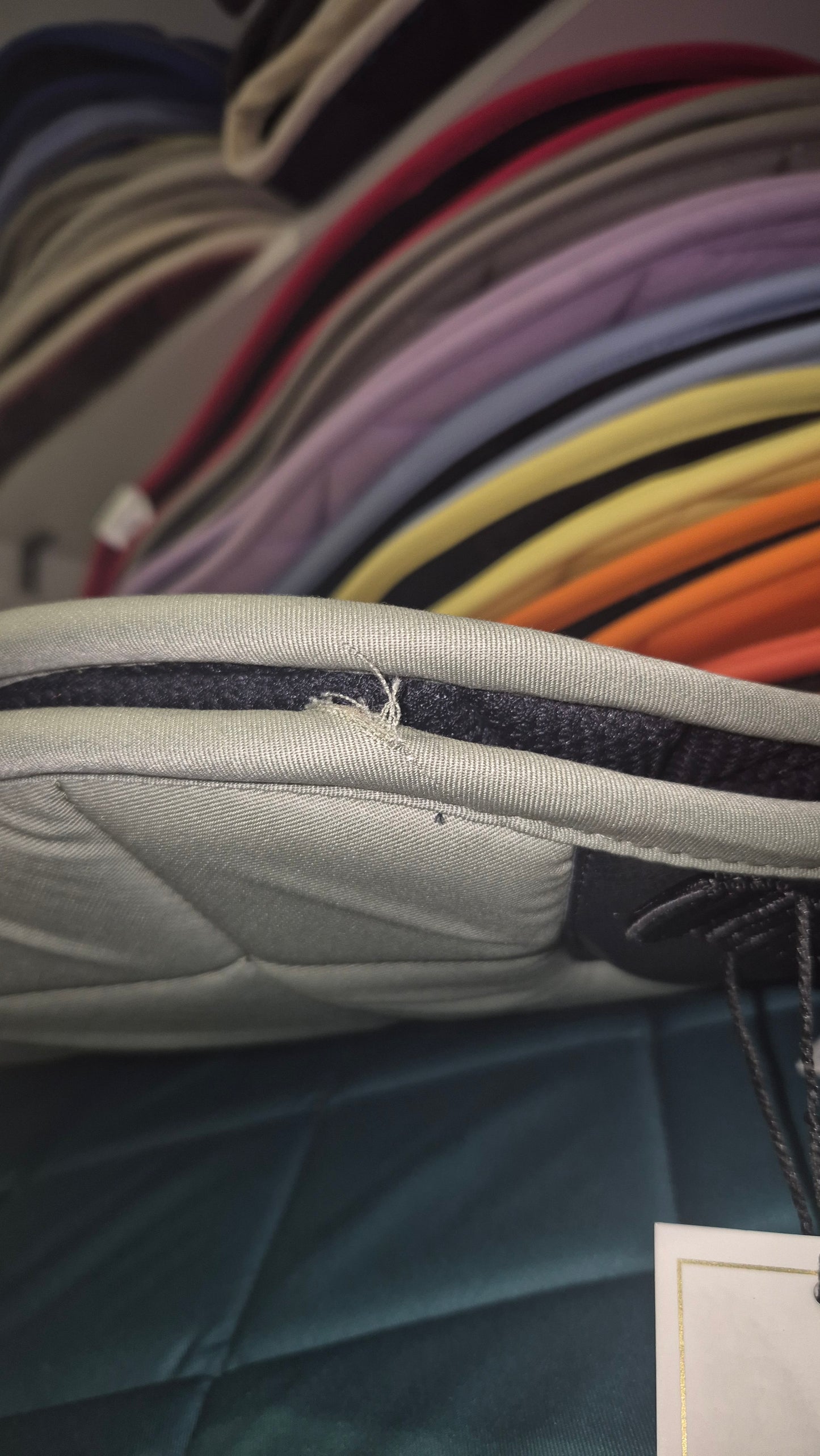 Les imparfaits : Tapis Horse Care WOW store vert laurier