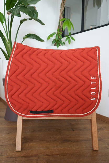 Tapis dressage Volte Le Subtil terracotta