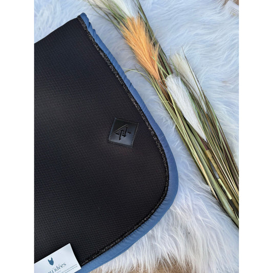 Tapis Mesh OXXER noir bleu glacier