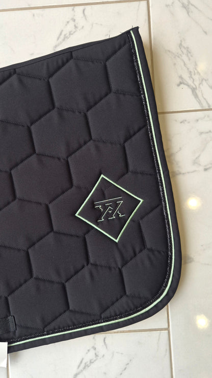 Tapis Accents OXXER noir vert clair