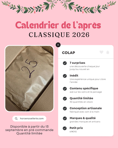 Calendrier de l'après