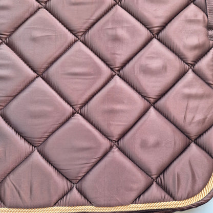 Les imparfaits : Ensemble tapis + bonnet Alexandra Ledermann chocolat et doré