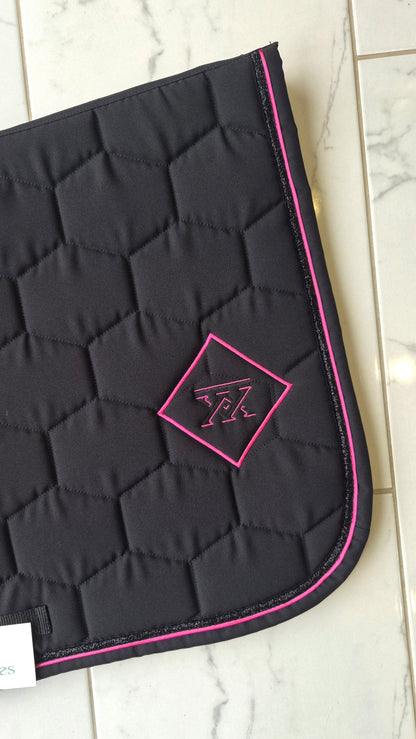 Tapis Accents OXXER noir fushia
