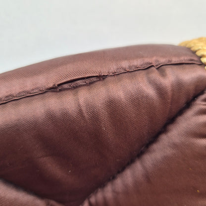 Les imparfaits : Ensemble tapis + bonnet Alexandra Ledermann chocolat et doré