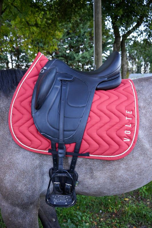 Tapis dressage Volte Le Subtil terracotta