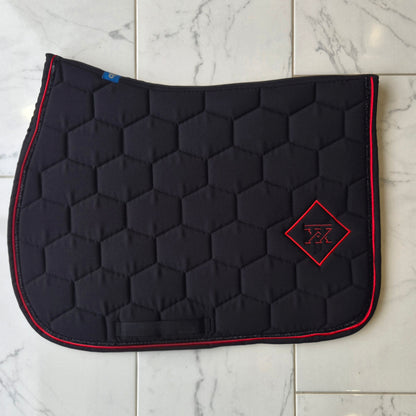 Tapis Accents OXXER noir rouge