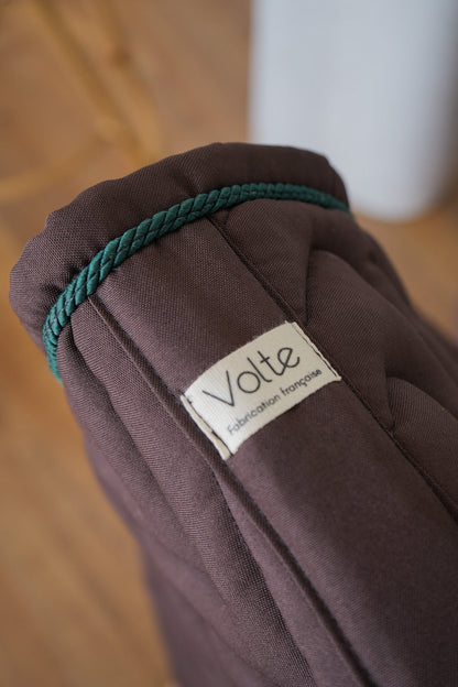 Tapis dressage Volte Le Subtil chocolat