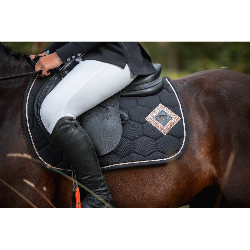 Tapis Diamant OXXER noir rose gold