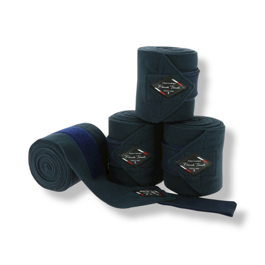 Bandes de polo French Touch EQUITHEME marine